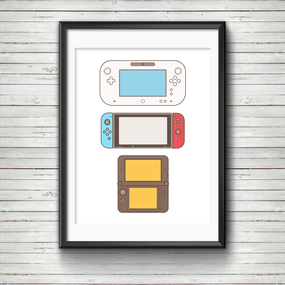 Video game poster