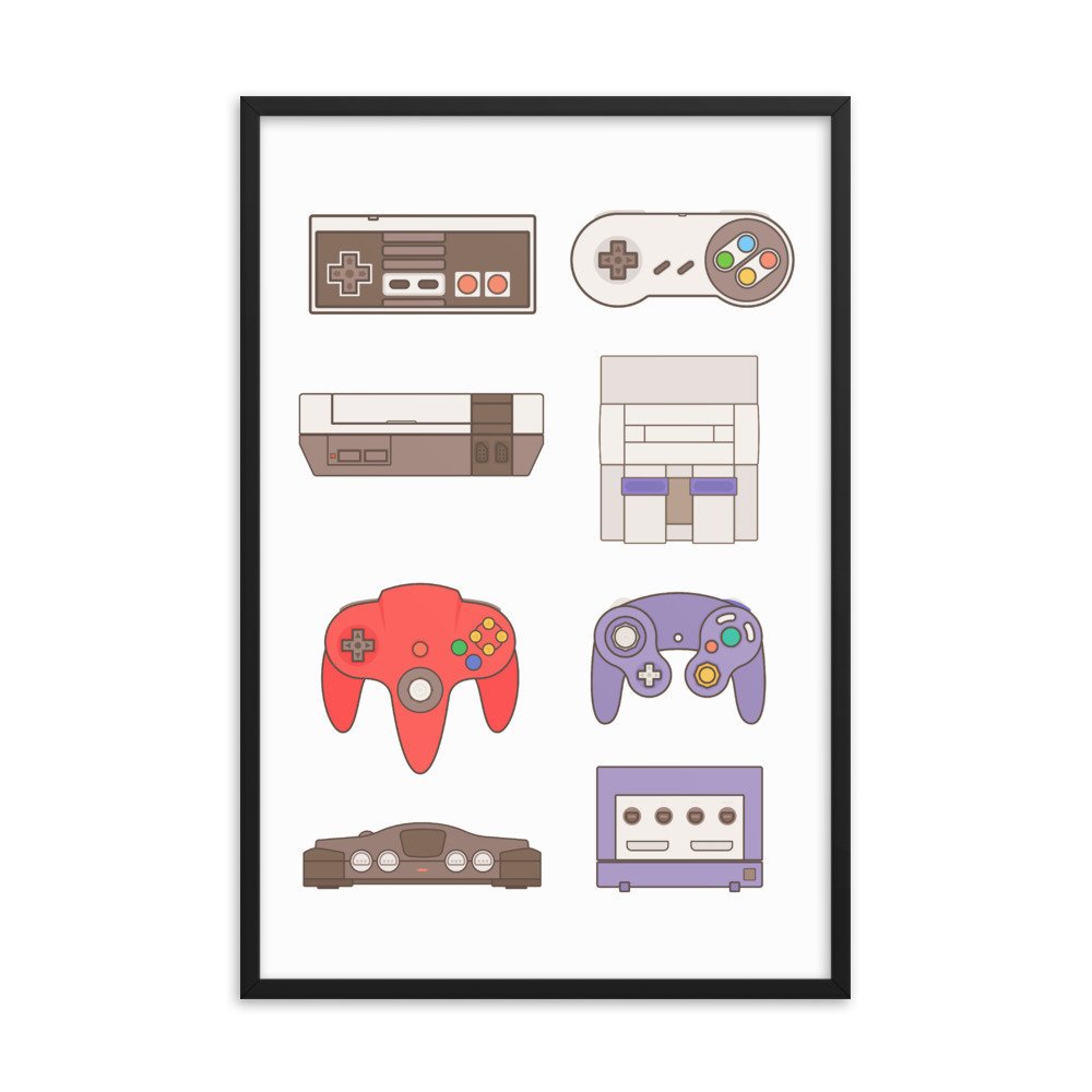 Video game poster